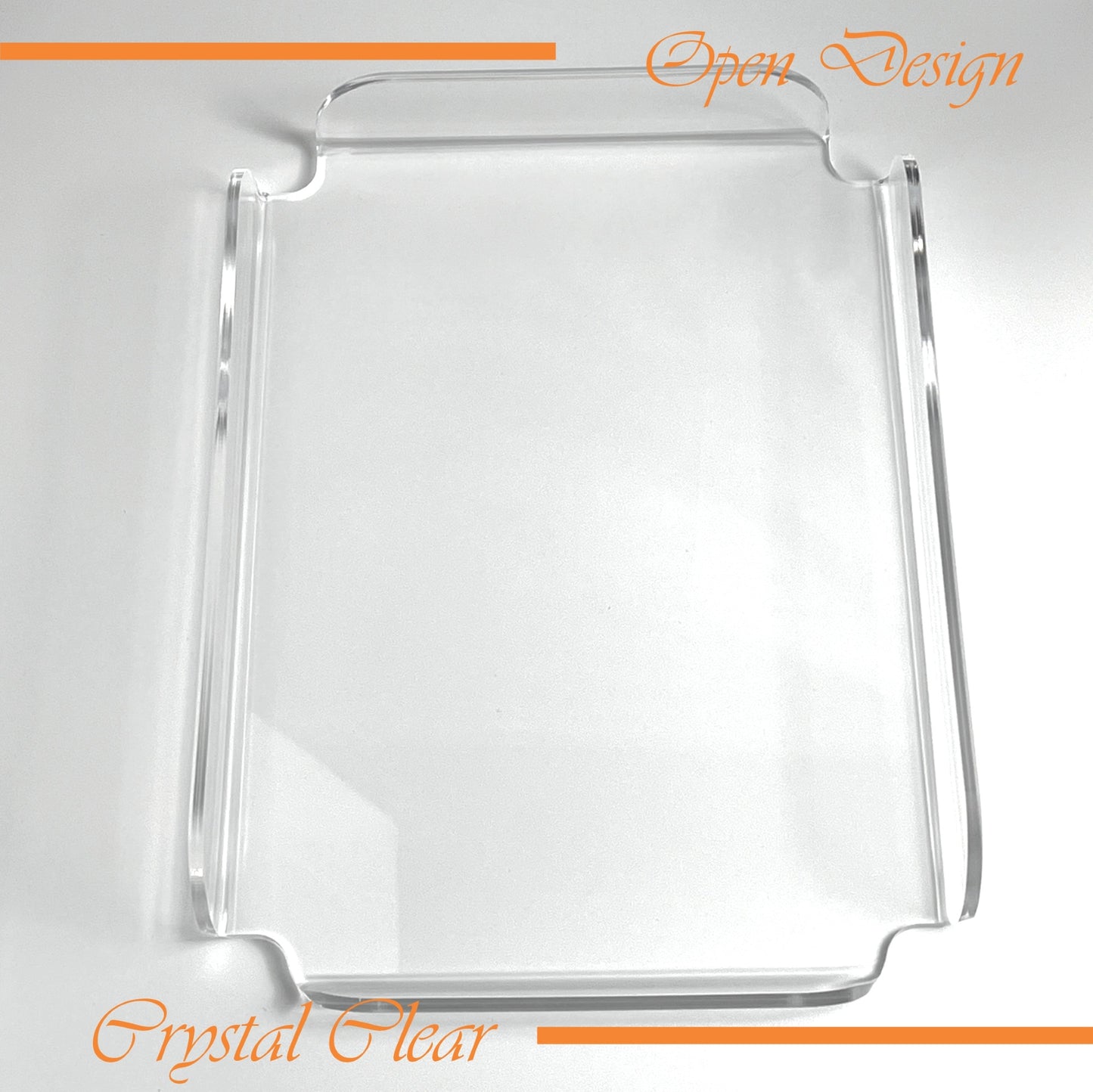 A4 paper document tray | 4mm 3mm clear acrylic tray