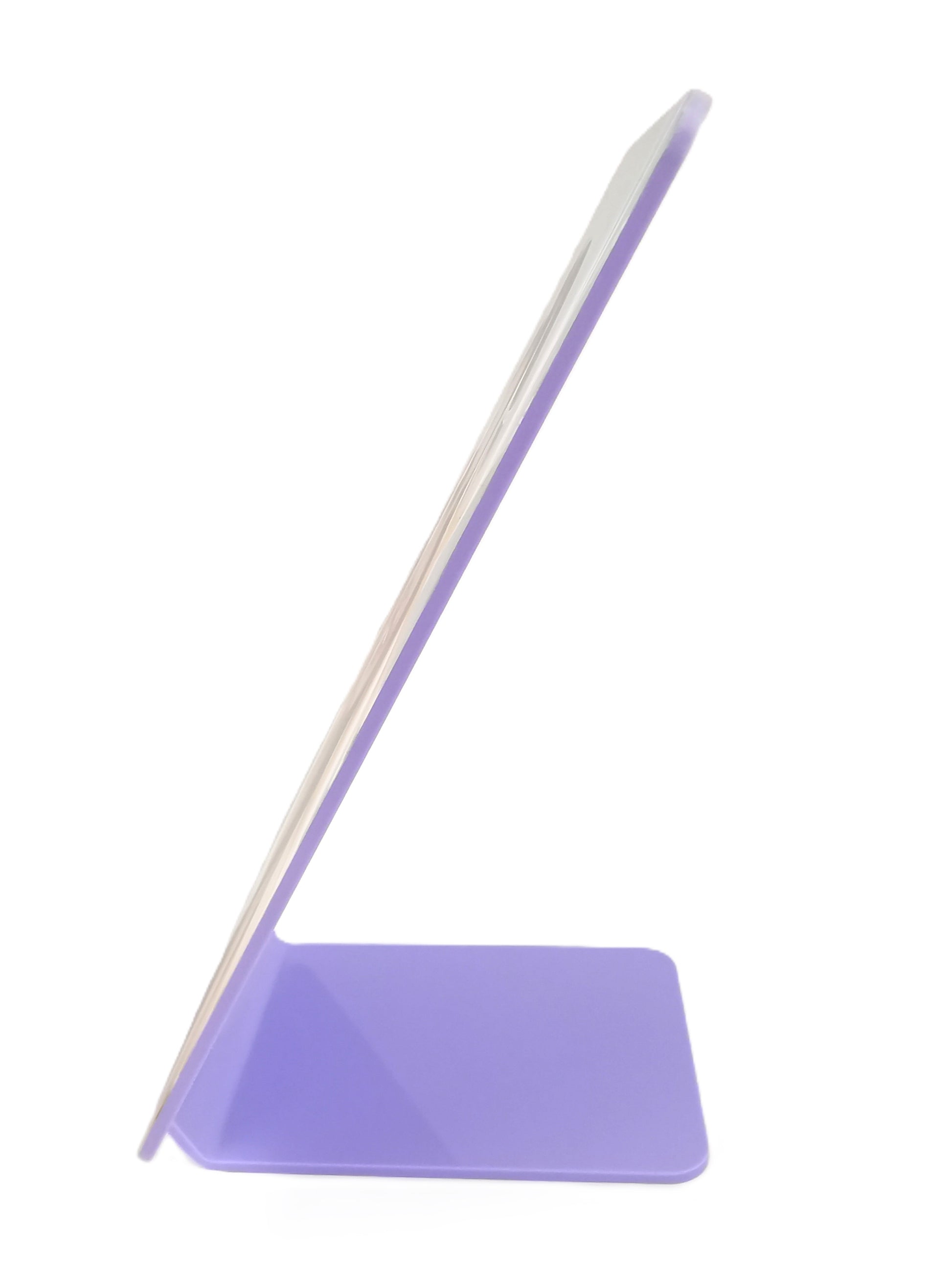 acrylic photo frame side view